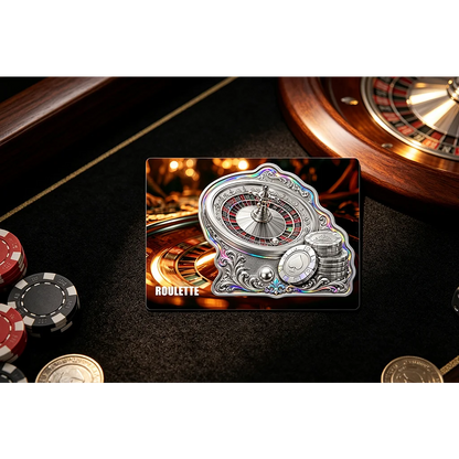 2026 Roulette Shaped 10g Silver in Card