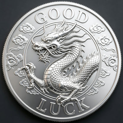Good Luck Dragon 3g Silver Medal