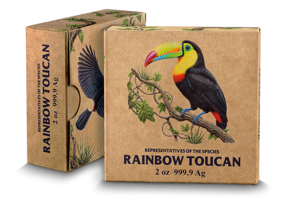 2026 Niue Representatives of the Species - Rainbow Toucan 2 oz Silver Coin