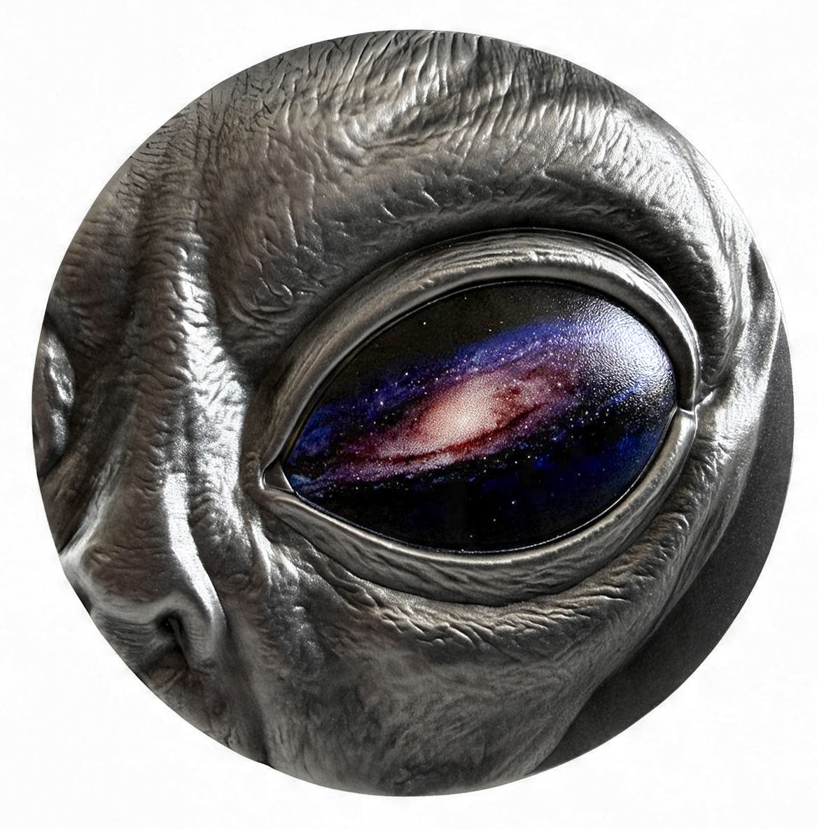 2026 Cameroon Alien Eye UHR 2 oz Silver Coin