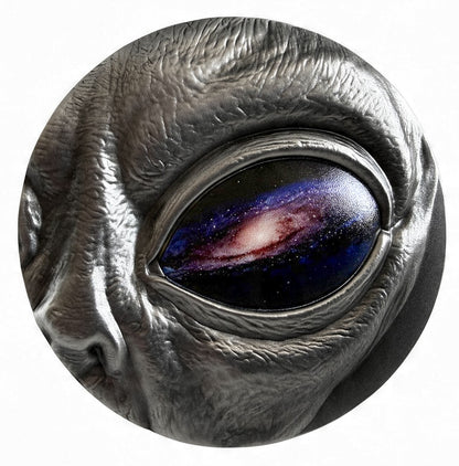 2026 Cameroon Alien Eye UHR 2 oz Silver Coin