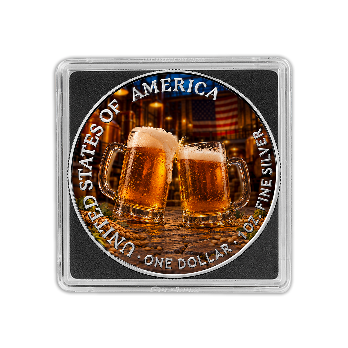 2026 U.S. Eagle American Beer Day Edition 1 oz Silver Coin