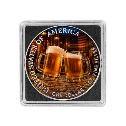 2026 U.S. Eagle American Beer Day Edition 1 oz Silver Coin