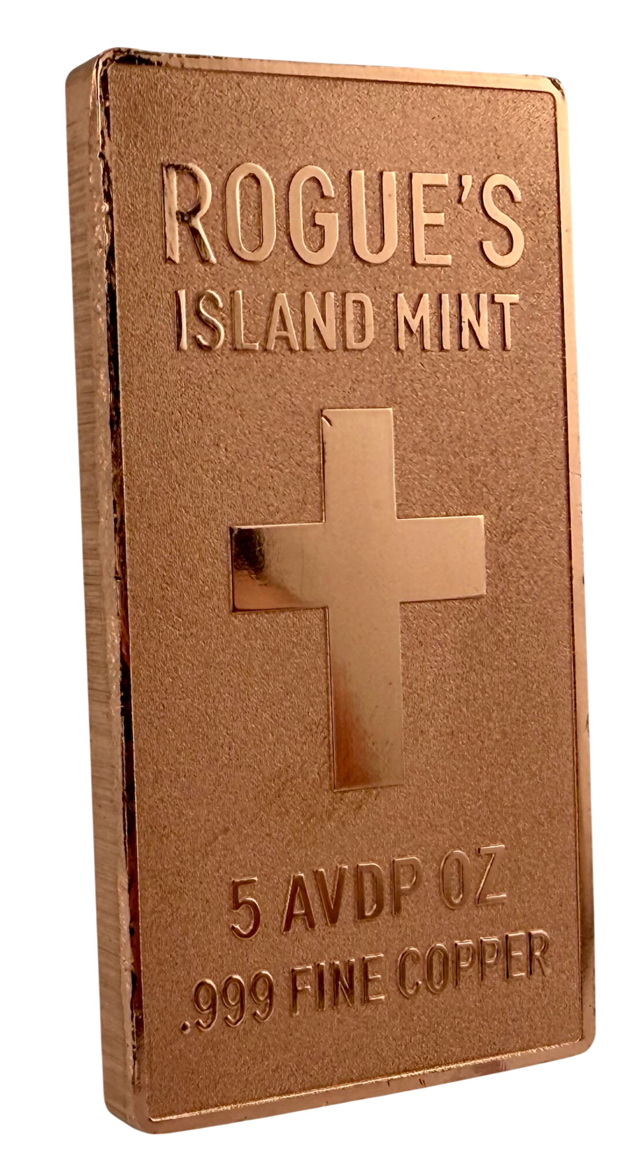 Jesus - He is Risen Colorized 5 oz Copper Bar (06/24)