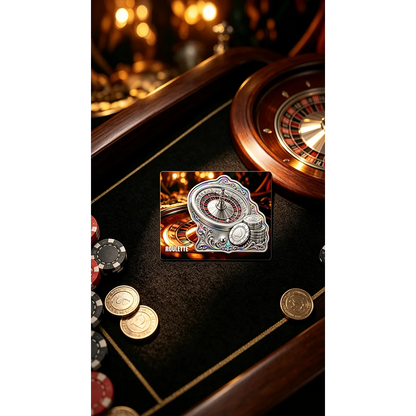 2026 Roulette Shaped 10g Silver in Card