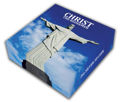 2026 Cameroon Christ the Redeemer 2 oz Silver Coin (06/26)
