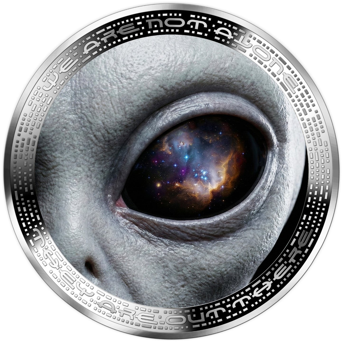 2026 Cameroon Alien Eye 1 oz Silver Coin (07/03)
