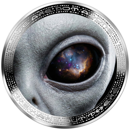 2026 Cameroon Alien Eye 1 oz Silver Coin (07/03)
