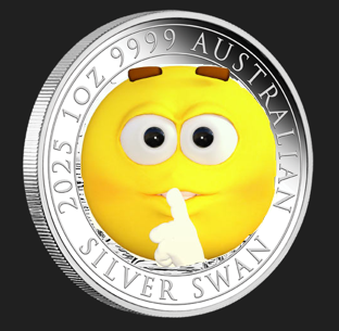 2025 Australia Swan Proof Perth ANDA Show 1 oz Silver Coin (Last Day to Pre-Order 05/19)