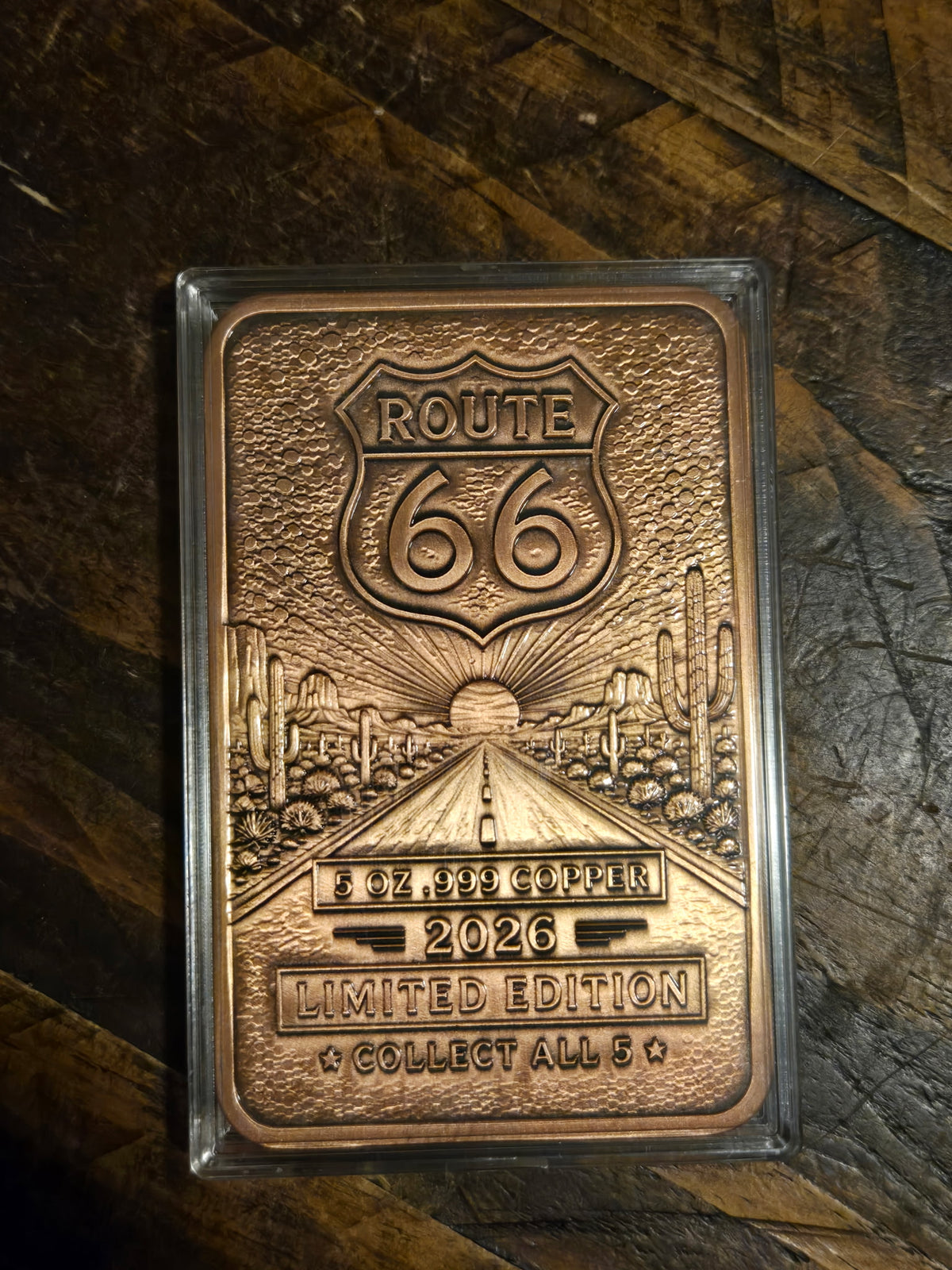 In Stock! New Series! Route 66 Series 5 oz Copper