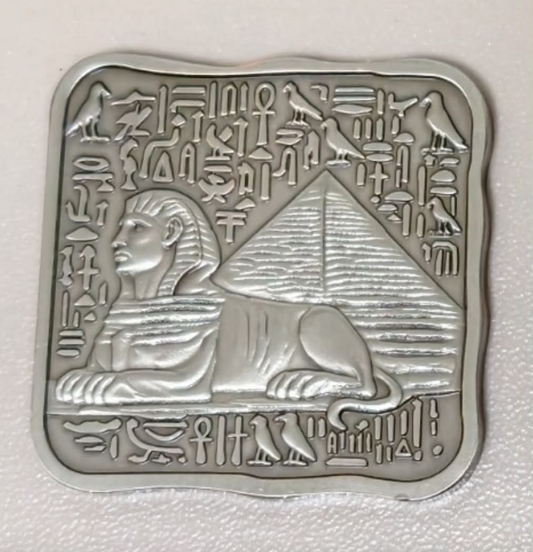 Ancient Egypt Sphinx & Eye of Ra 3 x 1 oz Copper Medal Set (07/03)