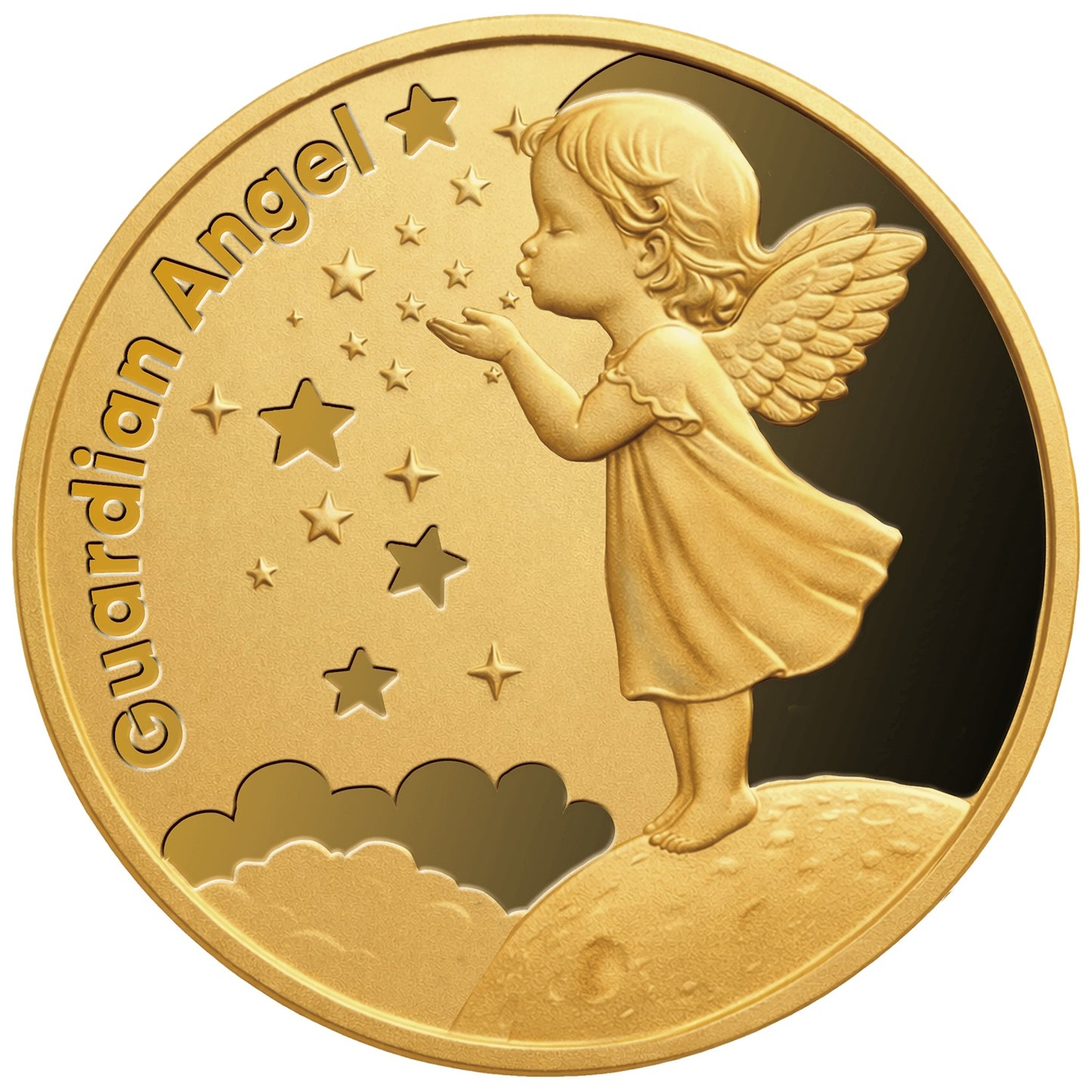 2026 Cameroon Guardian Angel 2.3g Gold Coin (08/07)