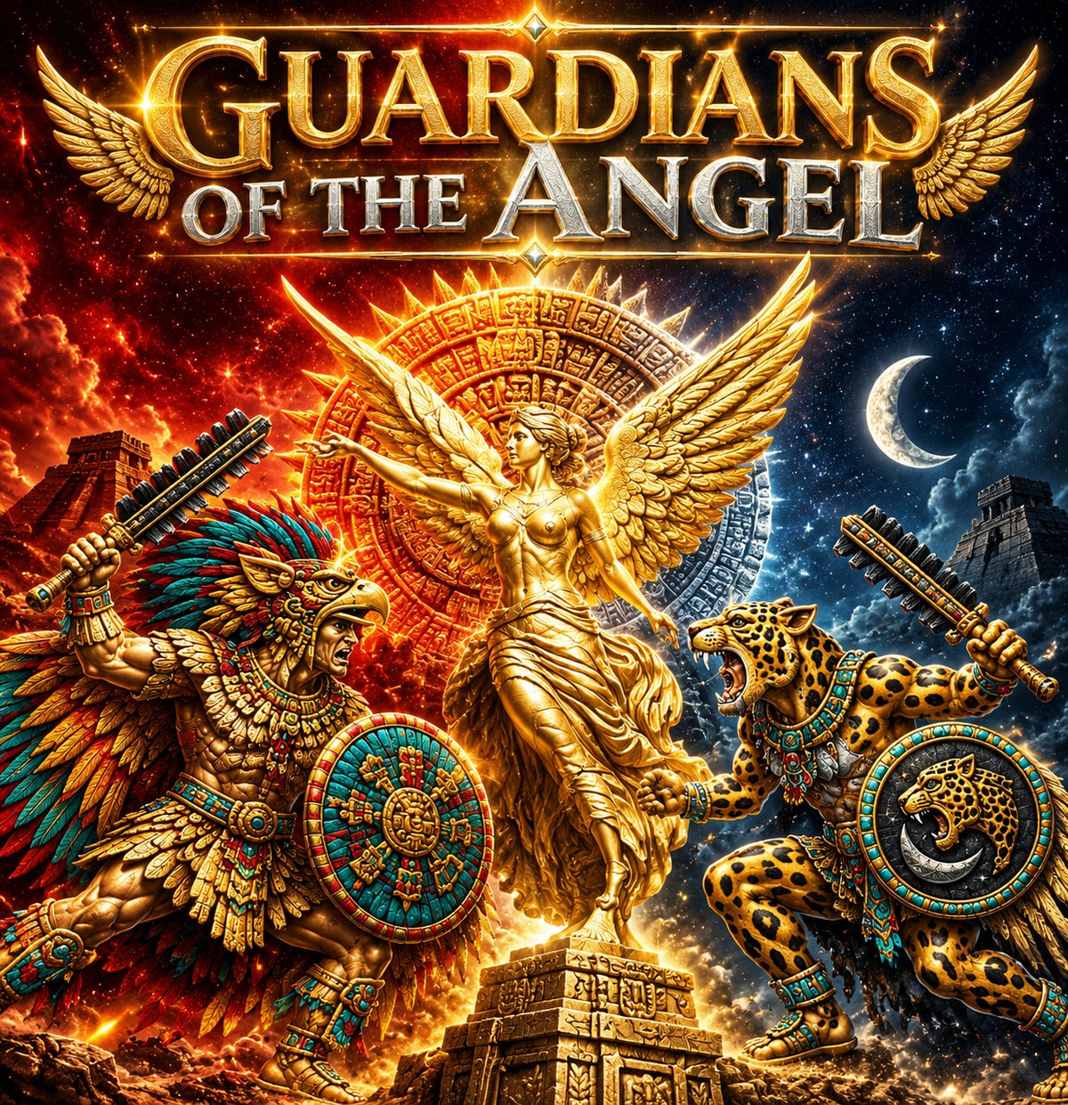 2024 Mexico Libertad Guardians of the Angel Edition 1 oz Silver Coin