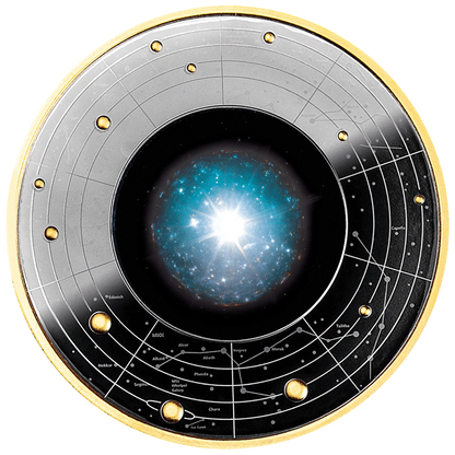 2026 Cameroon Life Cycle of Stars - White Dwarf 17.5g Silver Coin