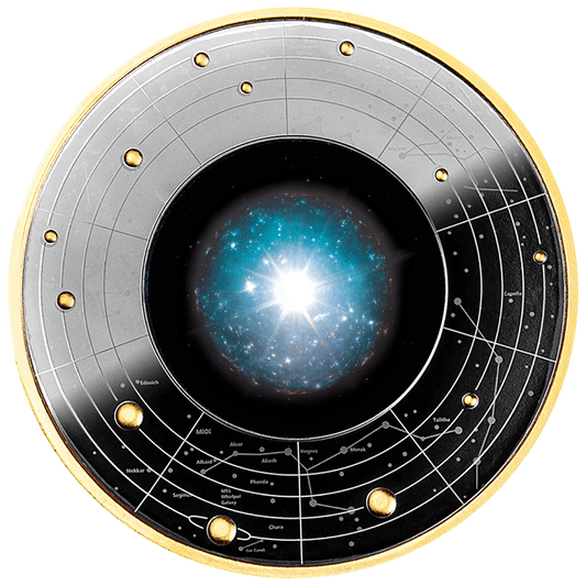 2026 Cameroon Life Cycle of Stars - White Dwarf 17.5g Silver Coin