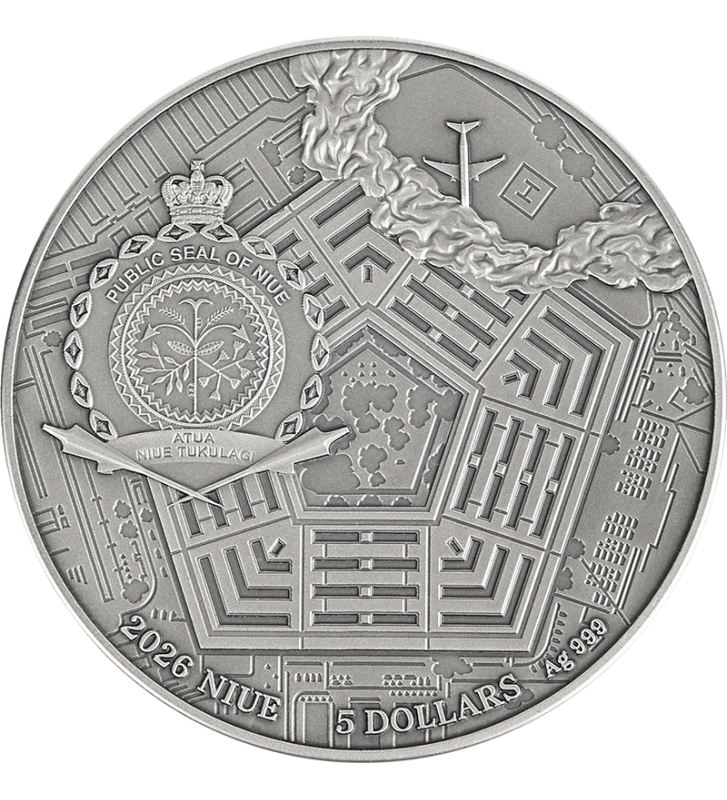 2026 Niue Human Tragedies - World Trade Center 2 oz Silver Coin