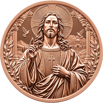 Eternal Savior 5 oz Copper Medal