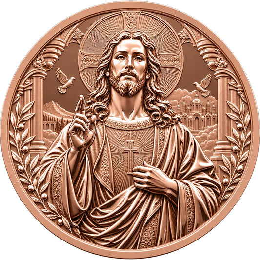 Eternal Savior 5 oz Copper Medal