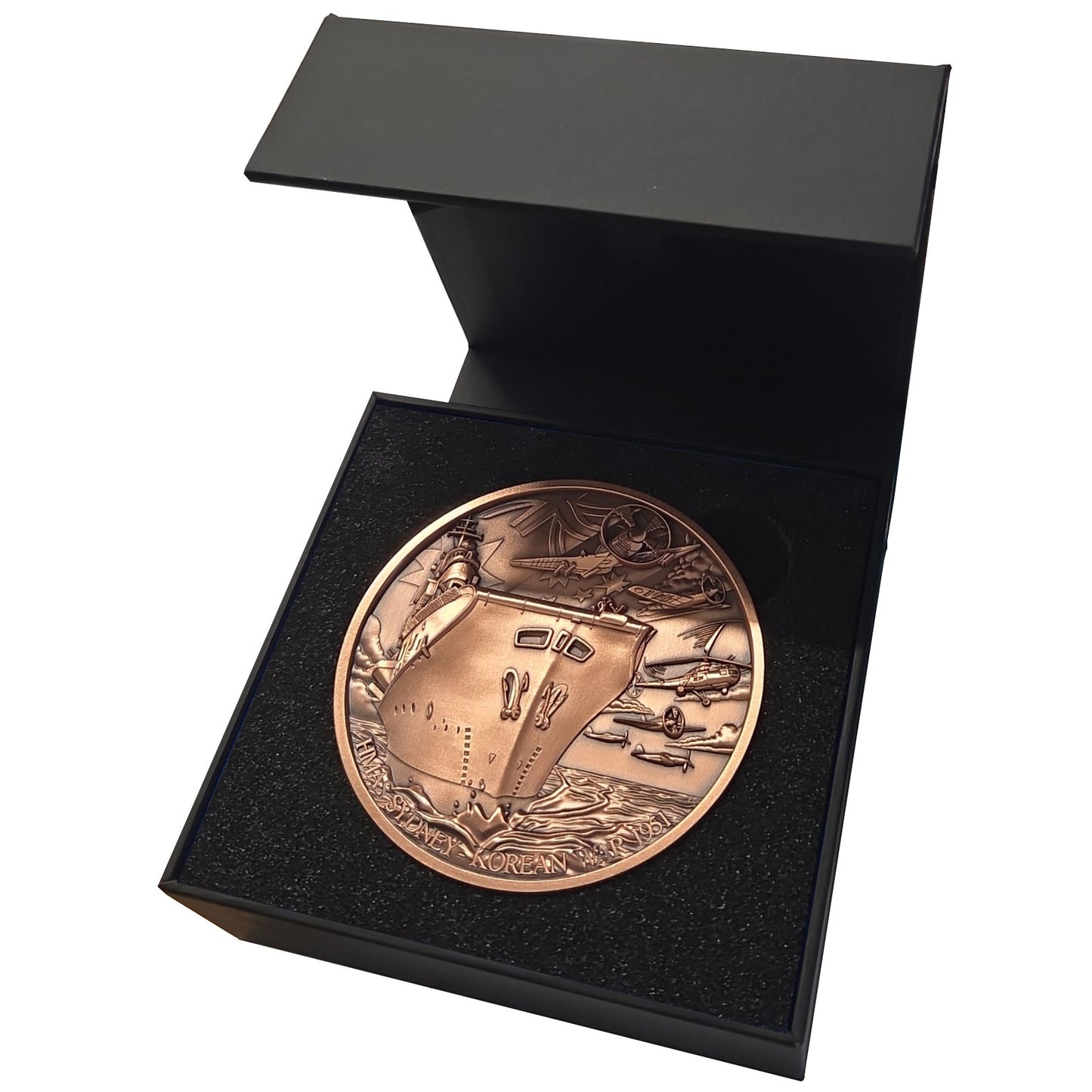 2026 Niue HMAS Sydney 430g Copper Coin (08/11)