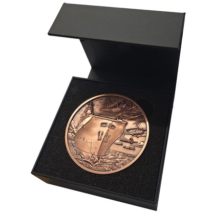 2026 Niue HMAS Sydney 430g Copper Coin (08/11)