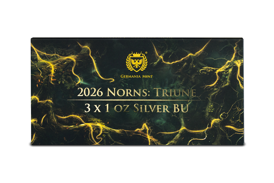 2026 Germania Norns Triune 3 x 1 oz Silver Coin Set (06/22)