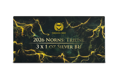 2026 Germania Norns Triune 3 x 1 oz Silver Coin Set (06/22)