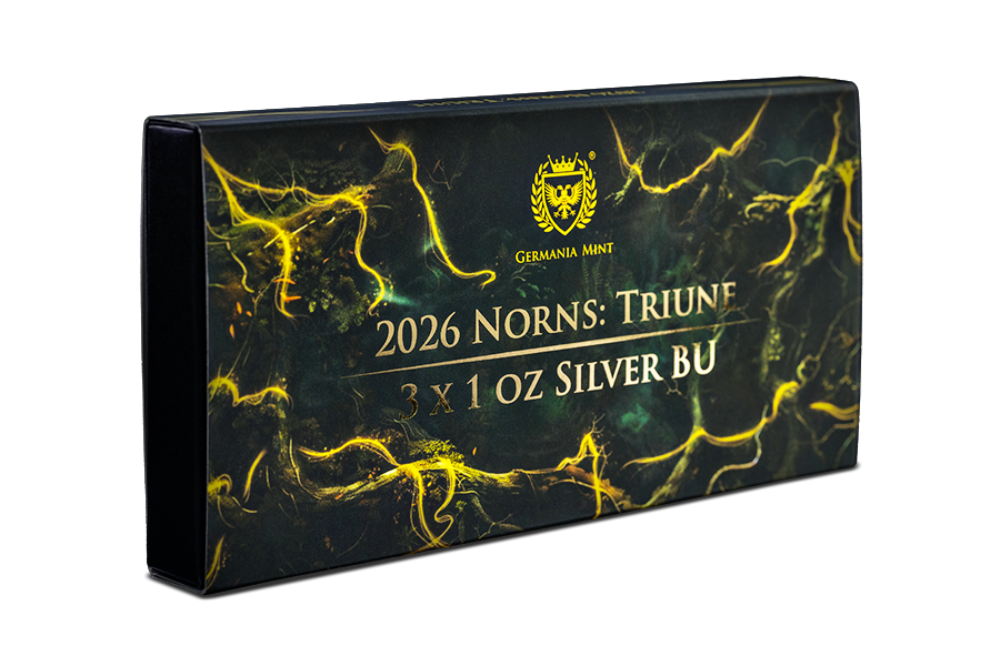 2026 Germania Norns Triune 3 x 1 oz Silver Coin Set (06/22)