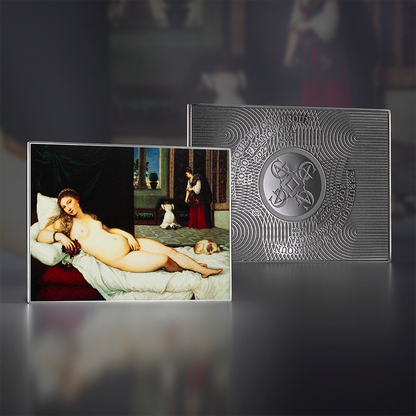2027 Cameroon Art Gallery - Venus of Urbino by Titian 1 oz Silver Coin
