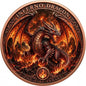 Inferno Dragon The Fire Tyrant 1 Kilo Copper Medal (07/10)
