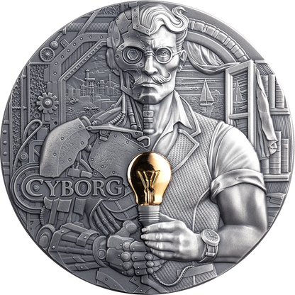 2026 Cameroon Dual Essence Cyborg 2 oz Silver Coin