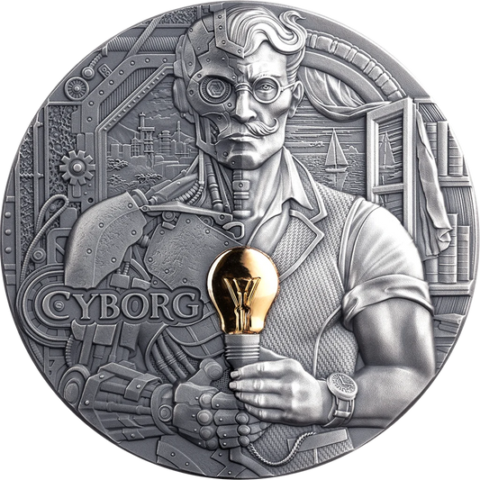 2026 Cameroon Dual Essence Cyborg 2 oz Silver Coin