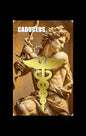2026 Caduceus Shaped 1/1000 oz Gold Medal in Card (07/08)