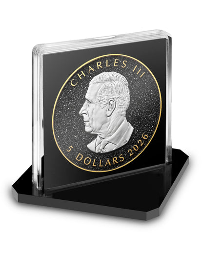 2026 Canada Maple Leaf Imperial Spectrum Edition 1 oz Silver Coin (07/23)