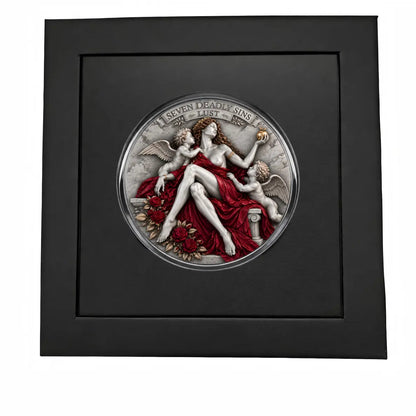2026 Truth Guard Seven Deadly Sins - Lust 2 oz Silver Coin