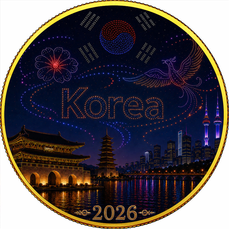 2024 Mexico Libertad - Timeless Korea Edition 1 oz Silver Coin