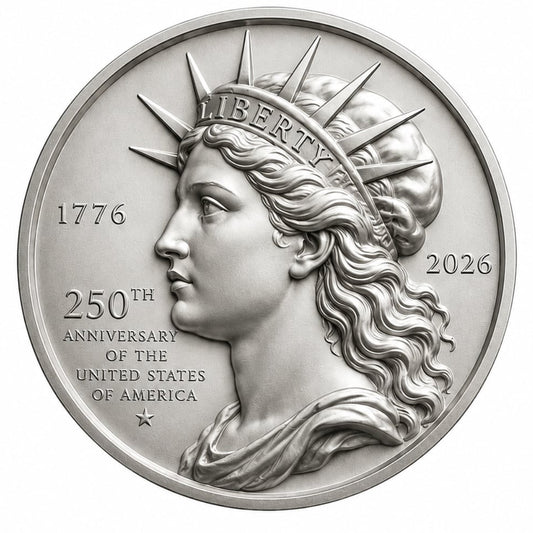 2026 250 Years of Liberty & Freedom 3g Silver Medal (06/26)