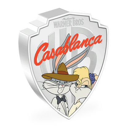 2023 Niue WB100 Looney Tunes Casablanca Mashup 2 oz Silver Coin