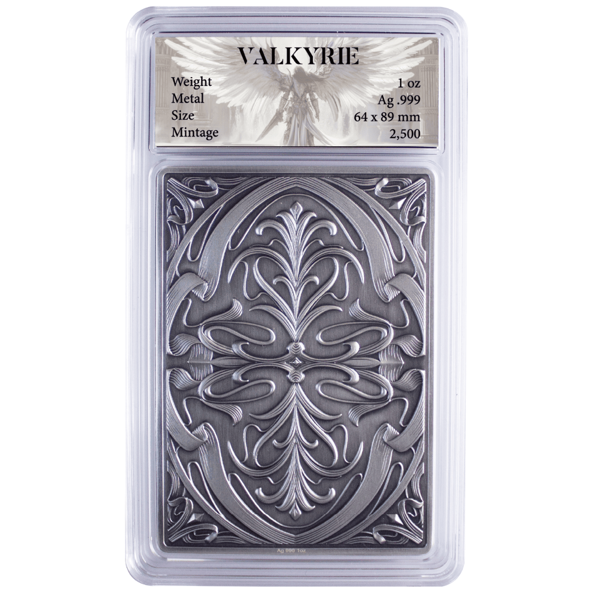 In Stock! 2025 South Korean Legendary Warrior Woman Valkyrie 1 oz Silver Antiqued Medal