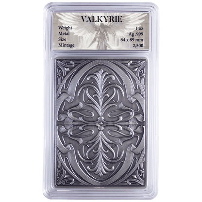 In Stock! 2025 South Korean Legendary Warrior Woman Valkyrie 1 oz Silver Antiqued Medal