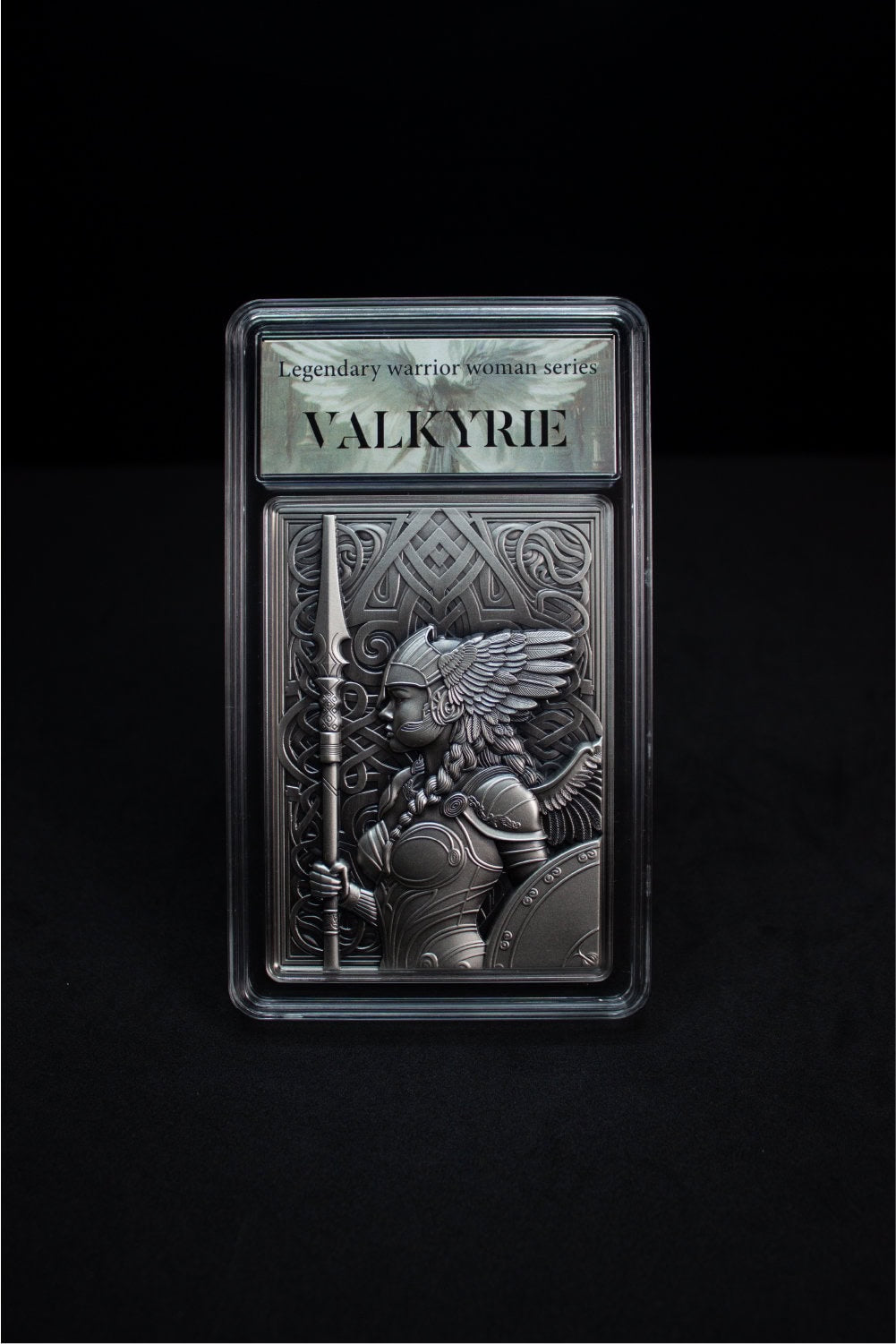 In Stock! 2025 South Korean Legendary Warrior Woman Valkyrie 1 oz Silver Antiqued Medal