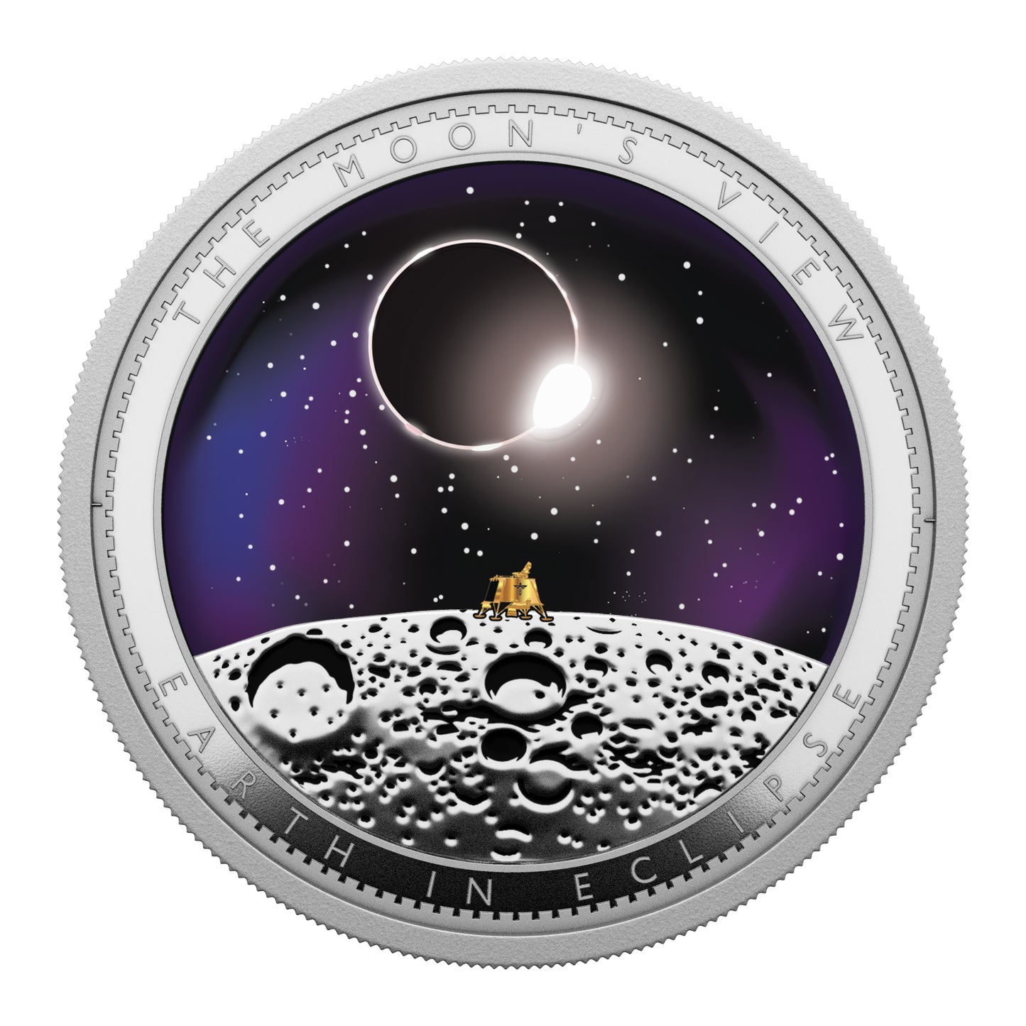2026 Ascension Island Earth in Eclipse 1 oz Silver Coin (06/27)