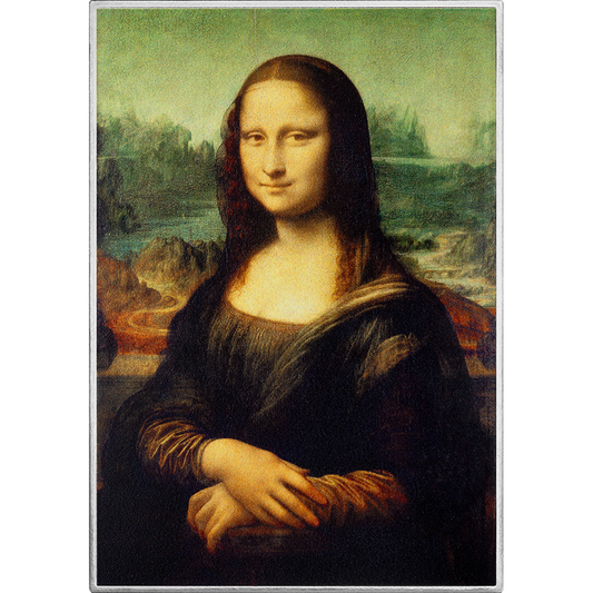 2027 Cameroon Art Gallery - Mona Lisa by Da Vinci 1 oz Silver Coin