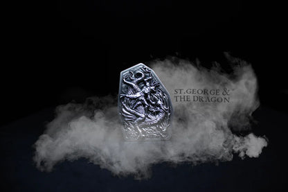 Estimate: 2026 Cameroon St. George & the Dragon Stacker 2 oz Silver Coin