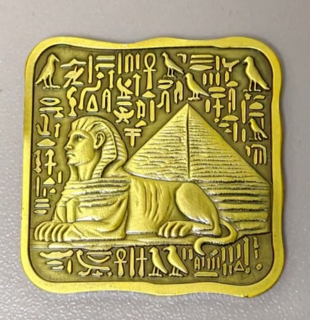 Ancient Egypt Sphinx & Eye of Ra 3 x 1 oz Copper Medal Set (07/03)