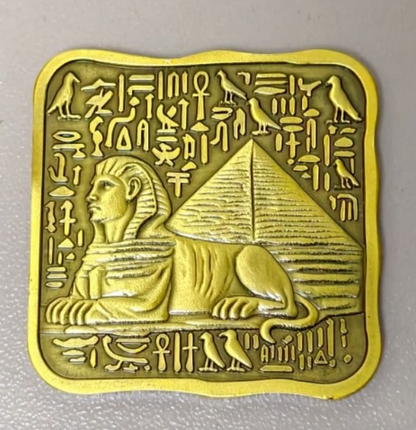 Ancient Egypt Sphinx & Eye of Ra 3 x 1 oz Copper Medal Set (07/03)