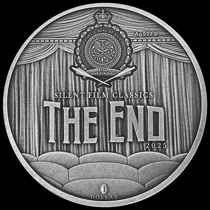 2025 Niue Silent Film Classics - The Kid 1 oz Silver Coin (08/04)