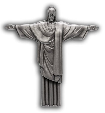 2026 Cameroon Christ the Redeemer 2 oz Silver Coin (06/26)