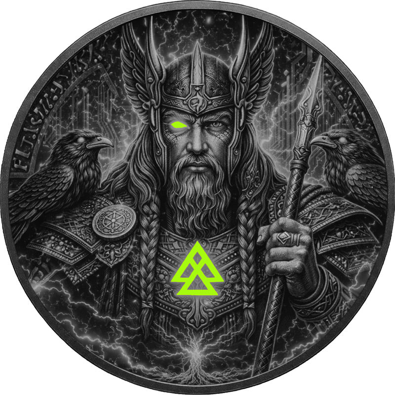 In Stock! Future in the Myths Odin 1 oz Copper Medal