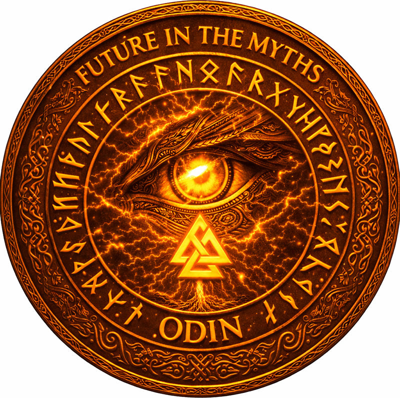 In Stock! Future in the Myths Odin 1 oz Copper Medal