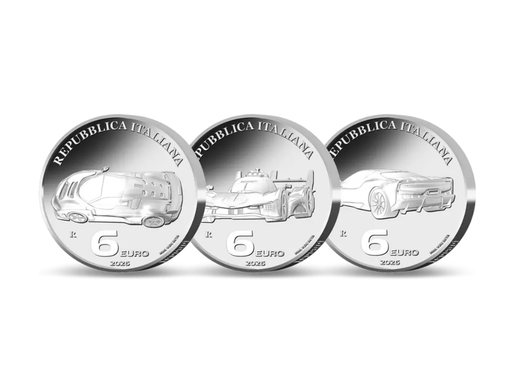 2026 Italy Spirit of Ferrari Proof 3 x 1 oz Silver Coin Set